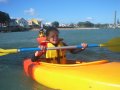 Another confident Cub in the Kayaks.